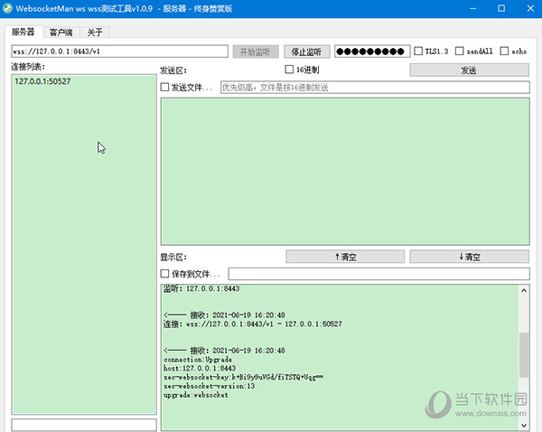 WebsocketMan ws wss测试工具 V1.0.9 绿色版