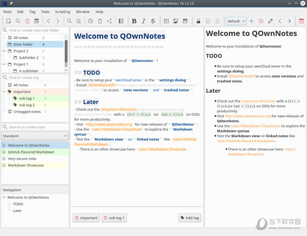 QOwnNotes(笔记软件) V21.6.4 中文版